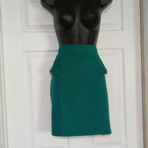 A.Byer, large greenish teal skirt